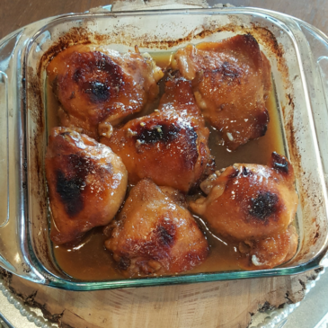 Honey & Soy Chicken Thighs